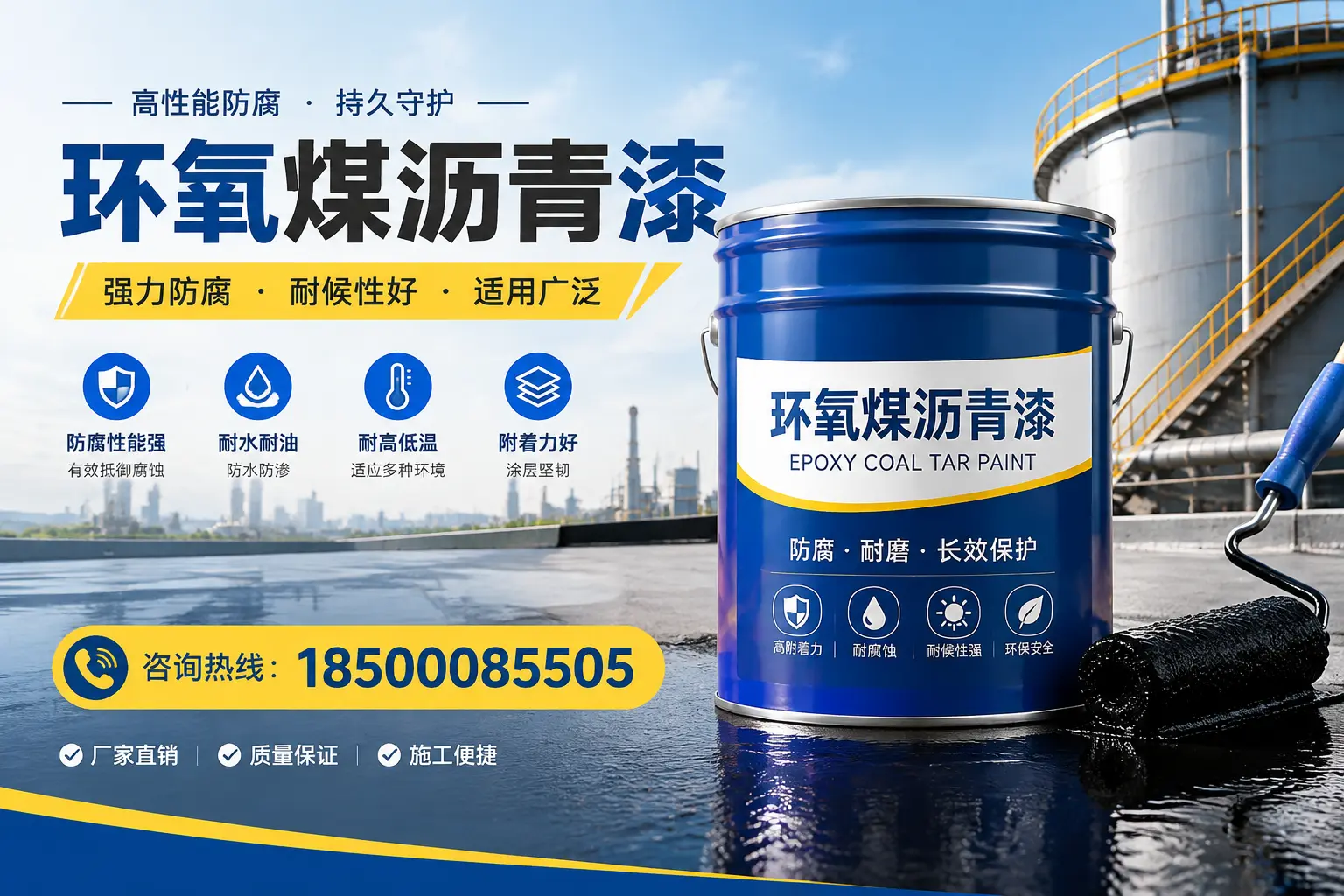环氧煤沥青漆的储存与运输注意事项，崇义企业须知
